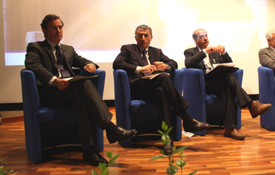 da sinistra: giovanni melis, giorgio la spisa, eusebio tolu (foto: unicaweb / unica.it)